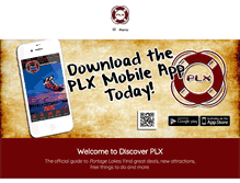 Tablet Screenshot of discoverportagelakes.com